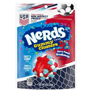 image:imageNERDS Gummy Clusters Candy Berry Punch Breakaway Summer Gummy Candy 8 oz8 OZ