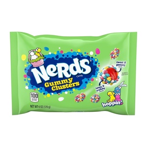 image:imageNERDS Gummy Clusters Candy Treat Packs Rainbow Crunchy and Gummy 30 oz 60 ctEaster